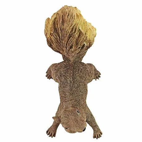 Simone the Squirrel Hanging Statue