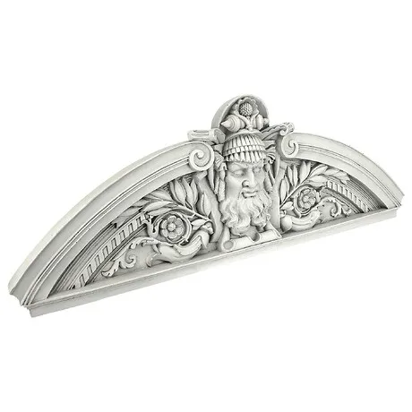 Prometheus Rebel Titan Sculptural Wall Pediment: Each