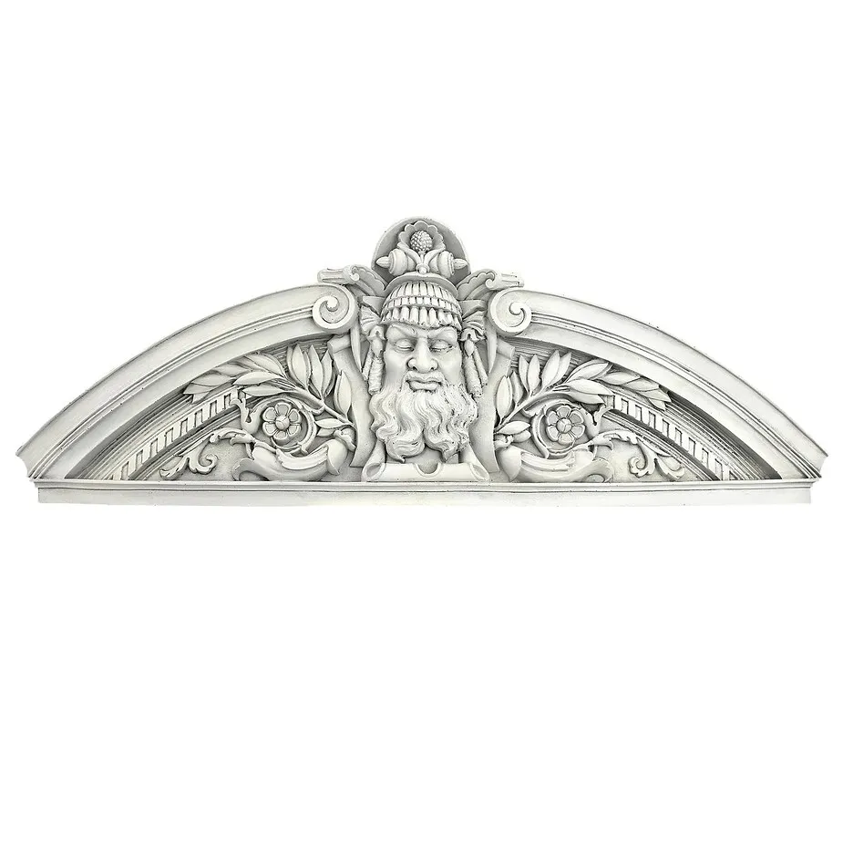 Prometheus Rebel Titan Sculptural Wall Pediment: Each