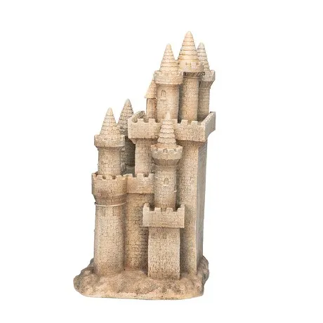 Sand Castle by the Sea Beach Statue