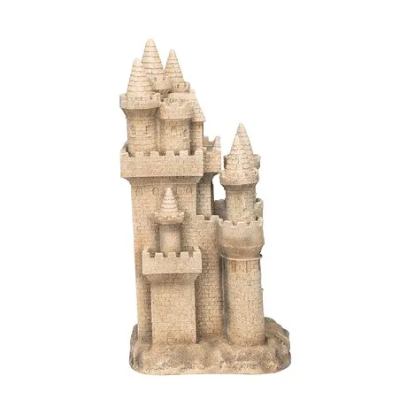 Sand Castle by the Sea Beach Statue