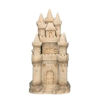 Sand Castle by the Sea Beach Statue