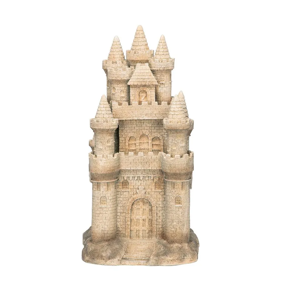 Sand Castle by the Sea Beach Statue
