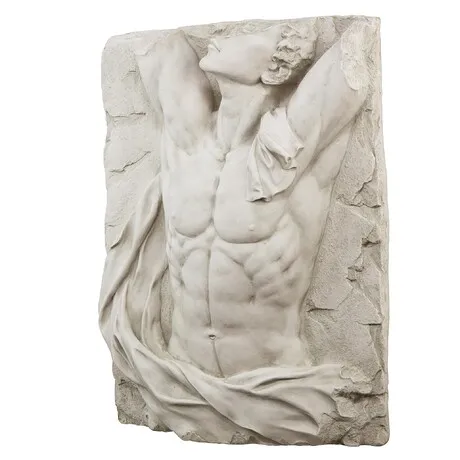Torso of Adonis Bas-Relief Frieze Wall Sculpture