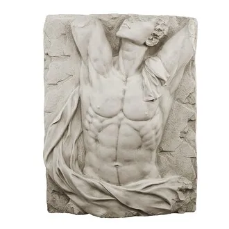 Torso of Adonis Bas-Relief Frieze Wall Sculpture