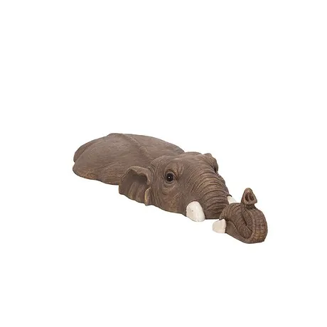 In For a Swim Elephant Lawn Statue