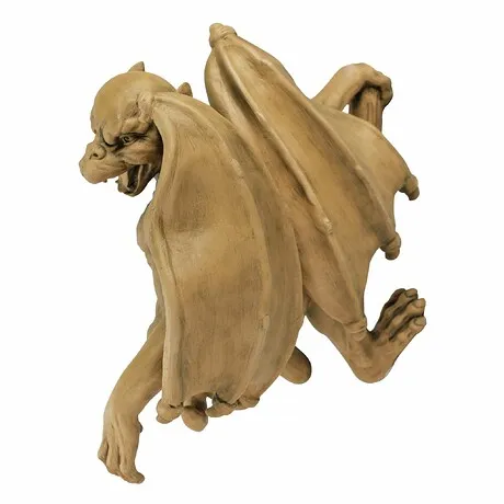 Gaston the Climbing Gothic Gargoyle Statue: Medium