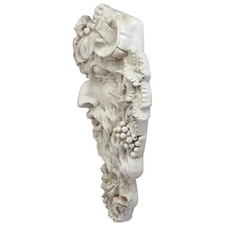 Bacchus, God of Wine Greenman Wall Sculpture: Medium