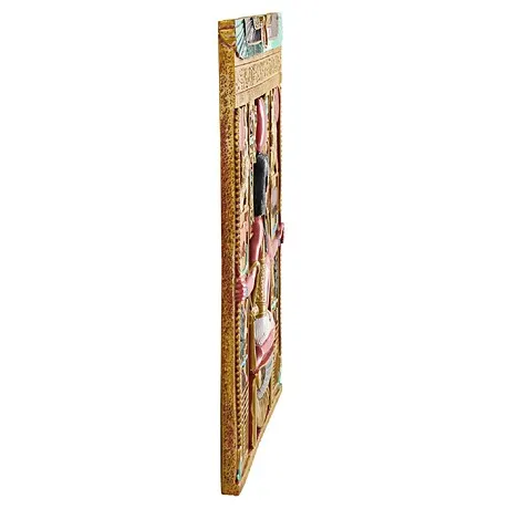 King Tut Cartouche Egyptian Wall Sculpture