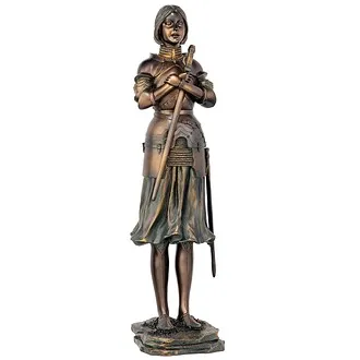 Joan of Arc, Patron Saint of France Statue