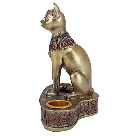 Altar of the Goddess Bastet Candleholder: Each