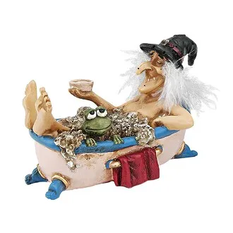 Cauldron of Beauty Bewitching Witches Statue