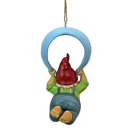 Paavo and his Parachute Adrenaline Junkie Hanging Garden Gnome Statue