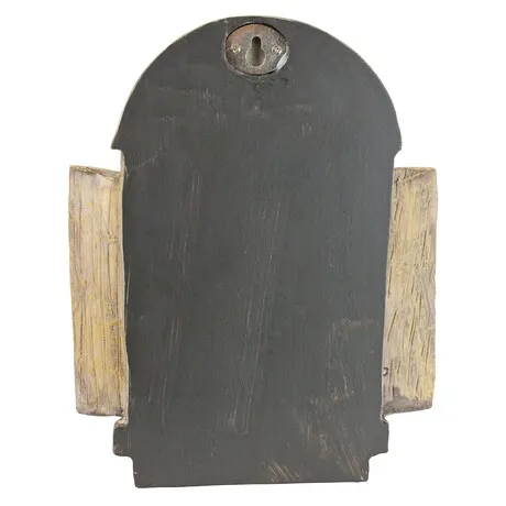 The Knothole Gnomes Garden Welcome Tree Sculpture: Window Gnome