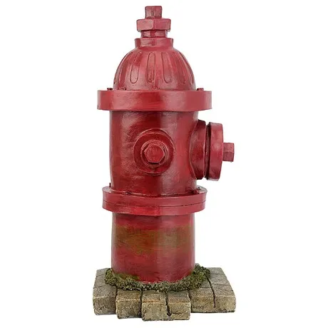 Dog's Second Best Friend Fire Hydrant Statue: Medium