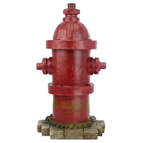 Dog's Second Best Friend Fire Hydrant Statue: Medium