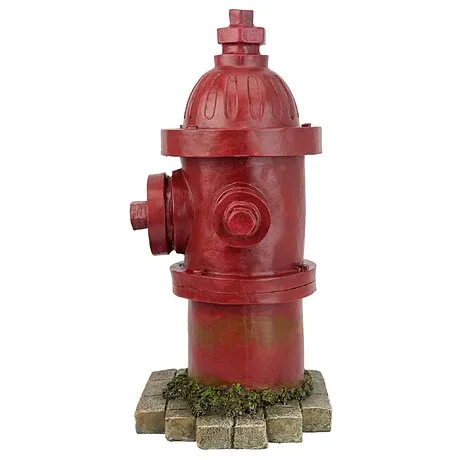 Dog's Second Best Friend Fire Hydrant Statue: Medium