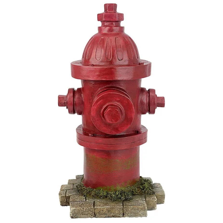 Dog's Second Best Friend Fire Hydrant Statue: Medium