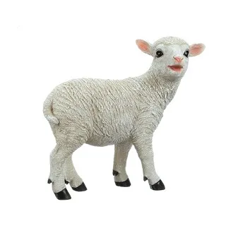 Yorkshire Lamb Garden Statue: Standing Lamb