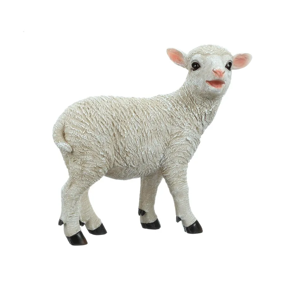 Yorkshire Lamb Garden Statue: Standing Lamb