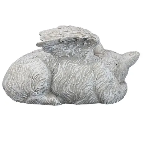 Cat Memorial Angel Pet Statue
