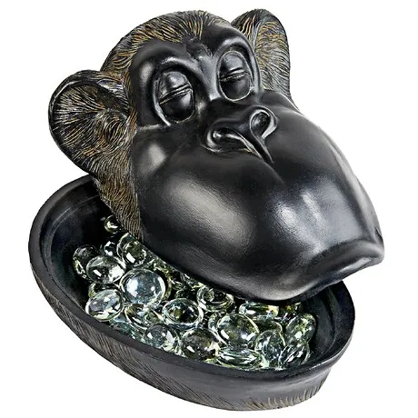 Monkey Trove Sculptural Trinket Box