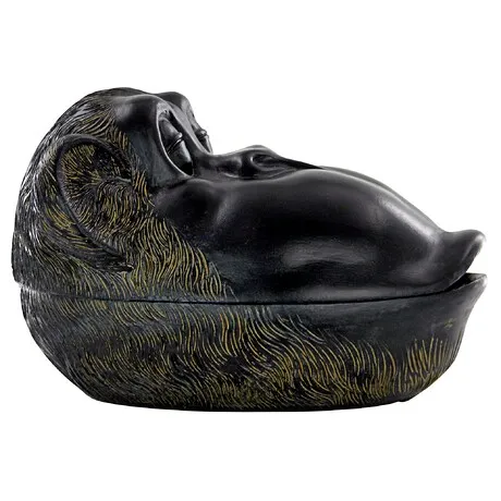 Monkey Trove Sculptural Trinket Box