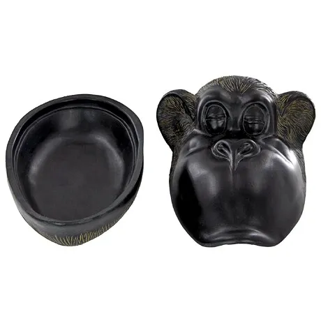 Monkey Trove Sculptural Trinket Box