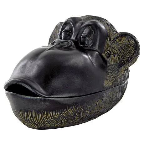 Monkey Trove Sculptural Trinket Box