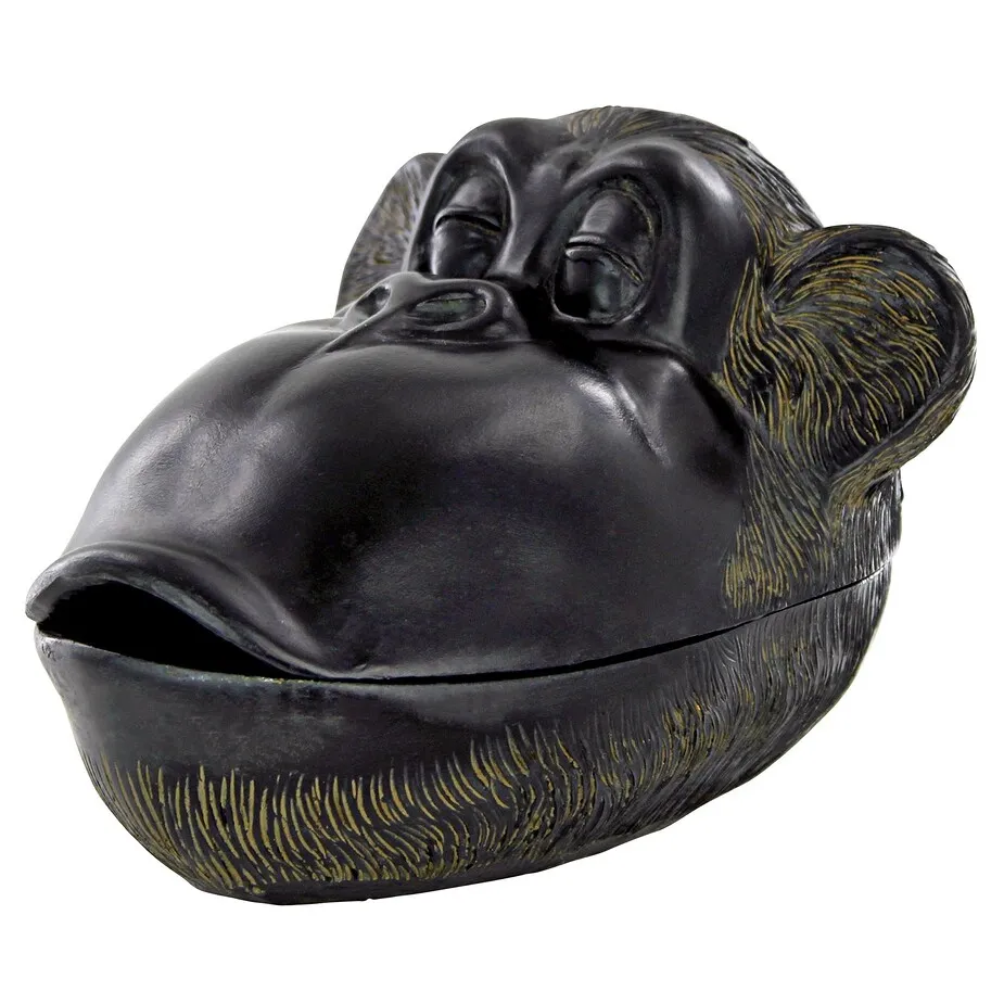 Monkey Trove Sculptural Trinket Box