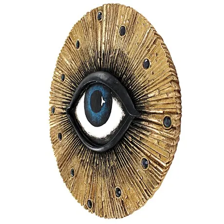 All Seeing Eye Awakened Spiritual Consciousness Wall Sculpture