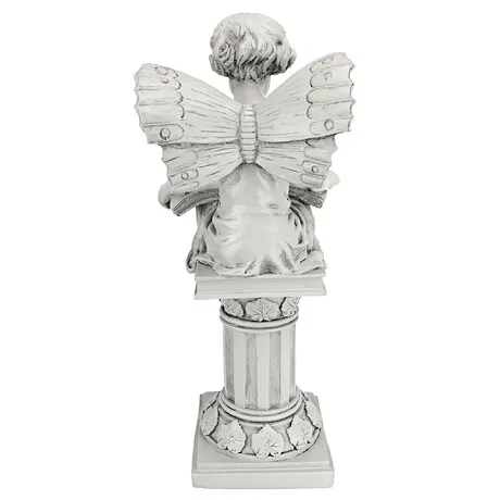 The British Reading Fairy Garden Statue