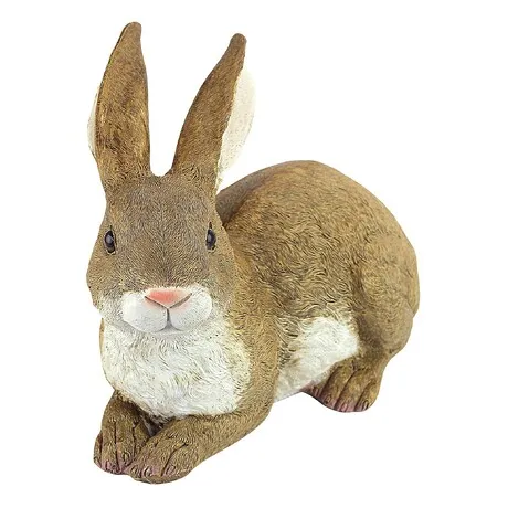 Bashful, the Bunny, Lying Down Garden Rabbit Statue