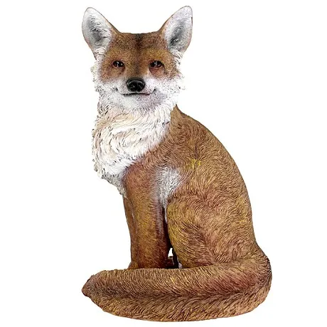 Fabian the Flamboyant Fox Garden Statue