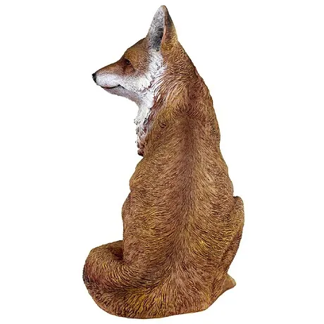 Fabian the Flamboyant Fox Garden Statue
