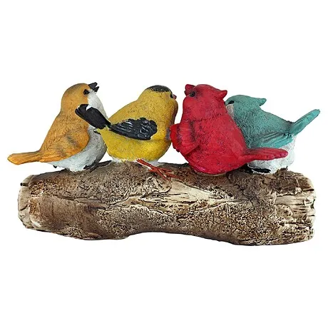 Birdy Welcome Sign Statue