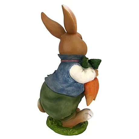Bunny Hop Lane Mother and Father Rabbit Statues: Father