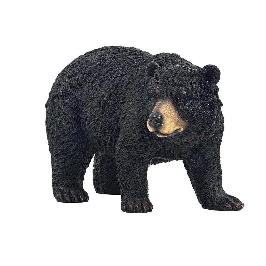 Walking Black Bear Statue
