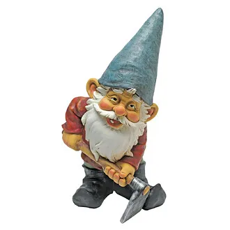 Bulldoze the Garden Gnome Statue