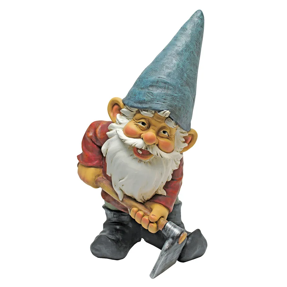 Bulldoze the Garden Gnome Statue