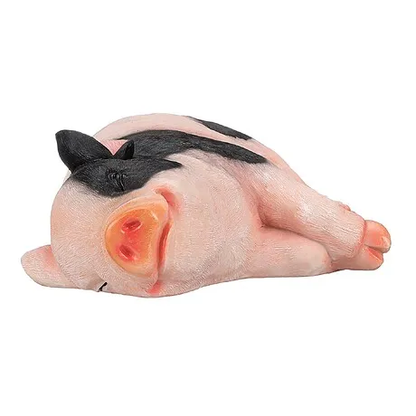 Sleeping Pig Statue