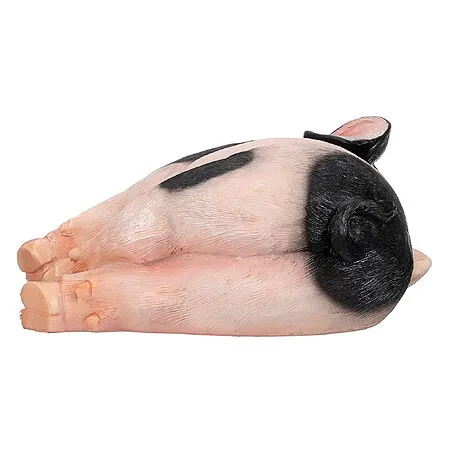 Sleeping Pig Statue