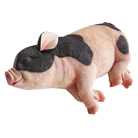 Sleeping Pig Statue