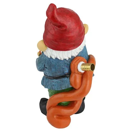 Hose It Off Harry, Gnome Piped Spitter Statue