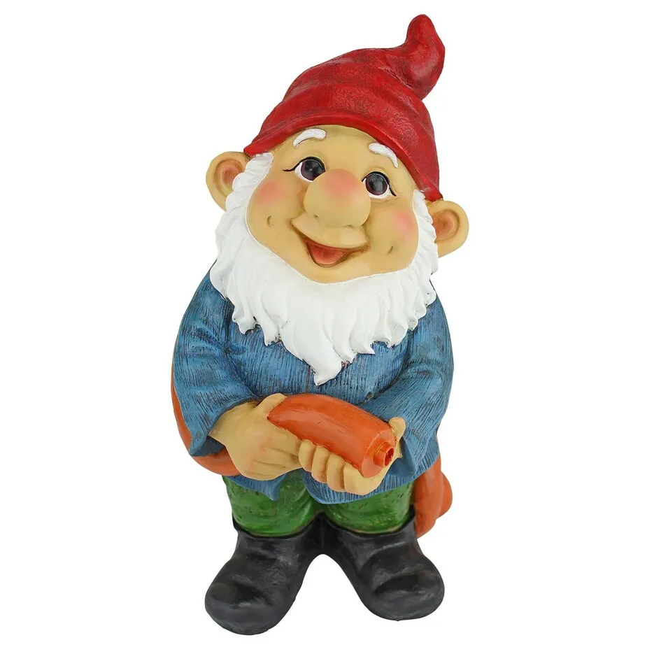 Hose It Off Harry, Gnome Piped Spitter Statue