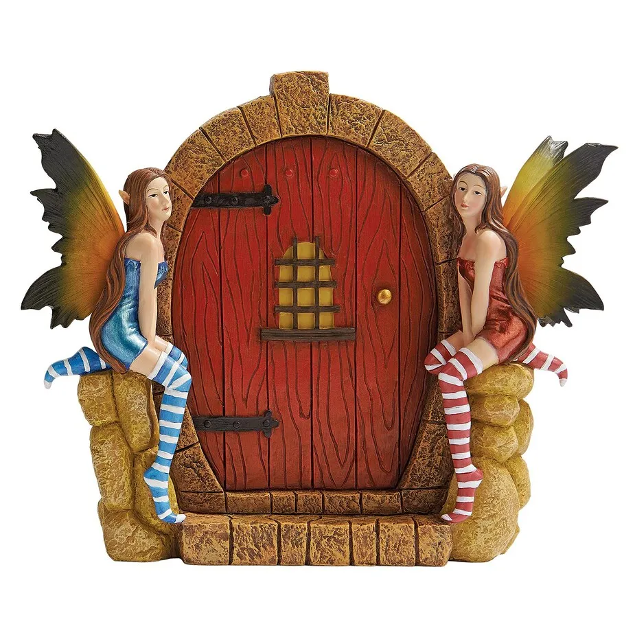 Enchanted Portal Fairy Door Wall Sculpture