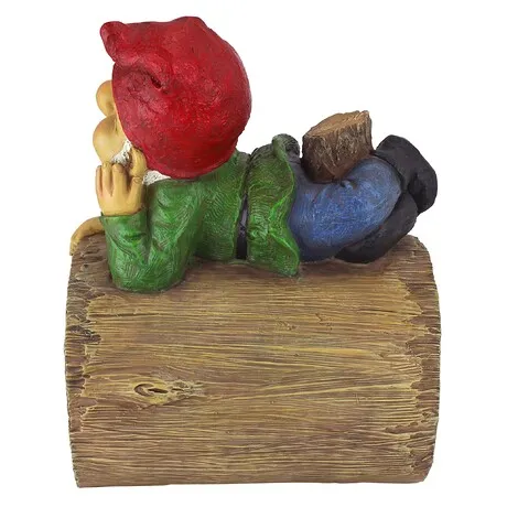 Stormy the Gnome Gutter Guardian Downspout Statue