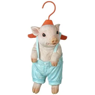 Hanger Hog Hanging Pig Statue