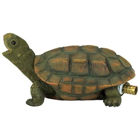 Sprinkle the Turtle Spitter Piped Statue