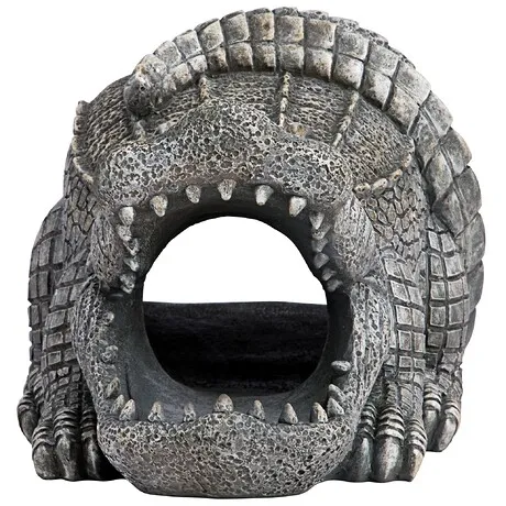 Swamp Alligator Gutter Guardian Downspout Statue